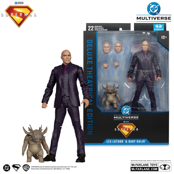 DC Multiverse 7 Inch Deluxe Theatrical Action Figure Wave 1 - Lex Luthor (Superman Movie)