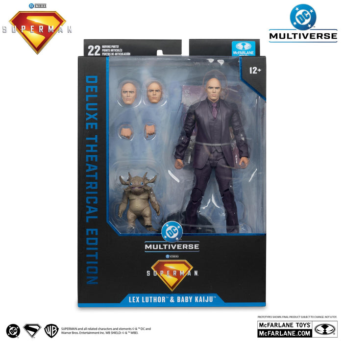 DC Multiverse 7 Inch Deluxe Theatrical Action Figure Wave 1 - Lex Luthor (Superman Movie)