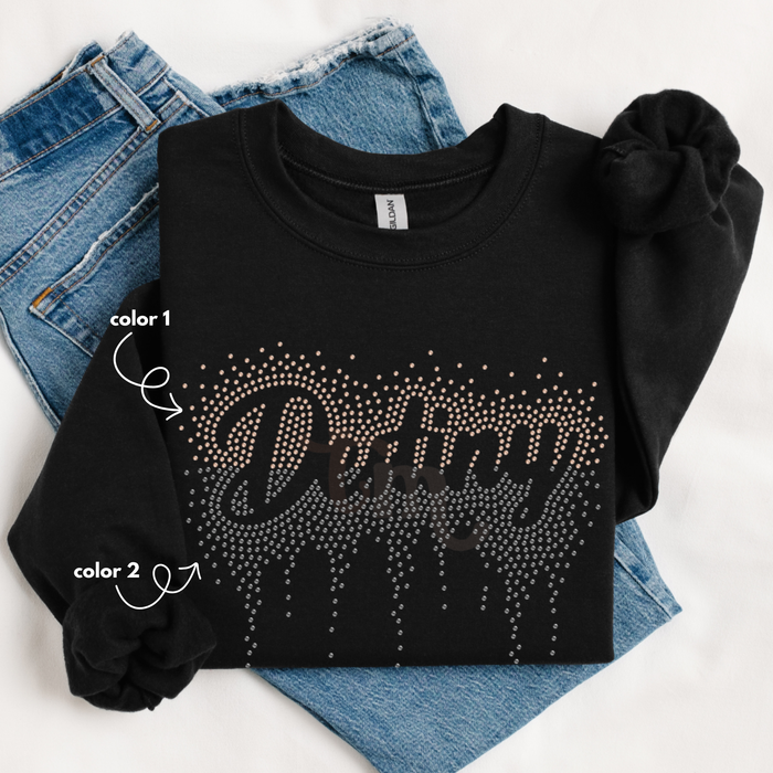 Destiny Ombre Drip SPANGLE TRANSFER