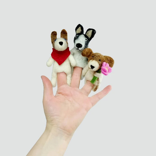 DOG FINGER PUPPET