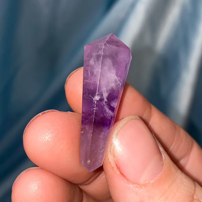 Double Terminated Amethyst Points