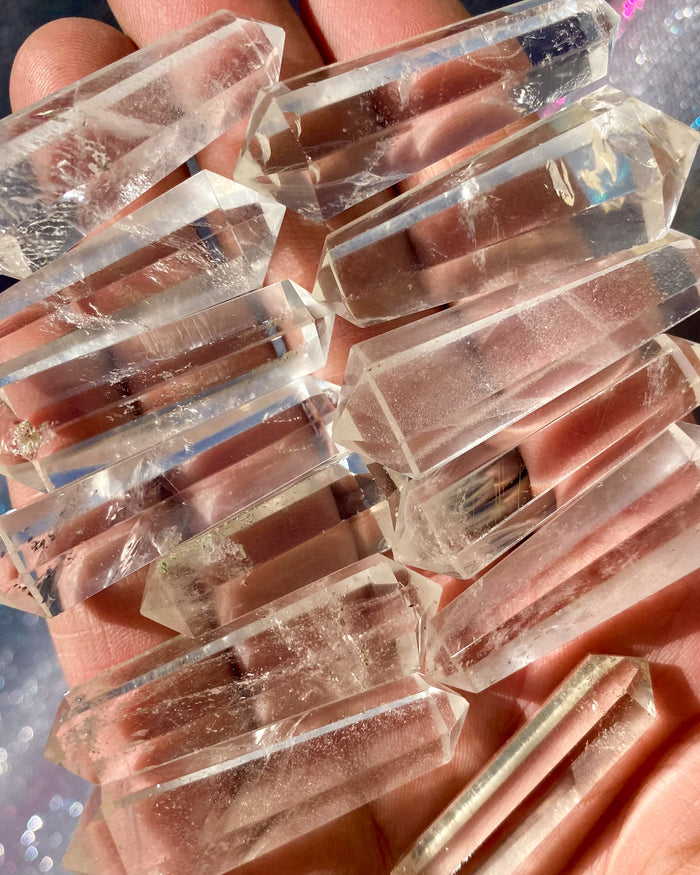 Double Terminated Clear Quartz Points