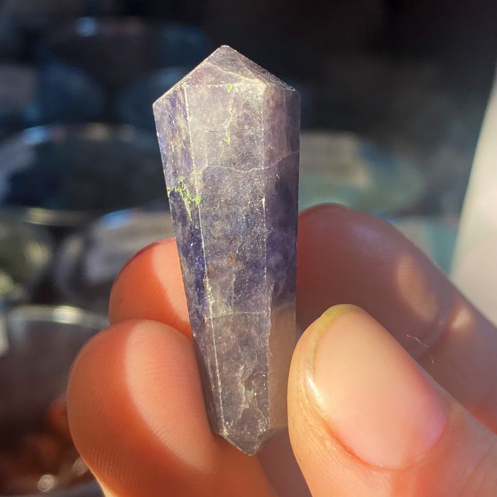 Double Terminated Iolite Points