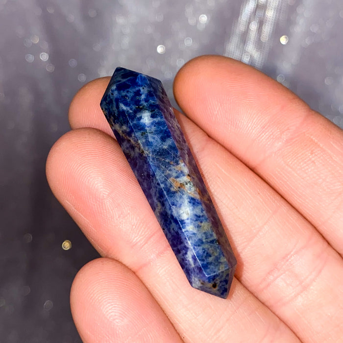 Double Terminated Sodalite Points