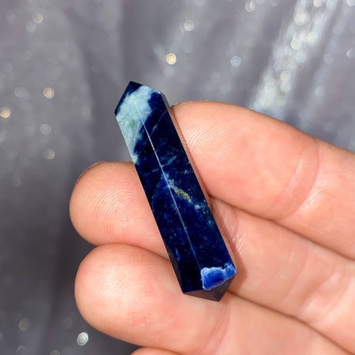 Double Terminated Sodalite Points
