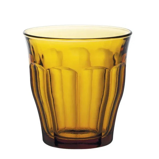 DURALEX GLASS TUMBLER-6PK AMBER