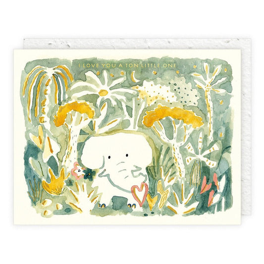 ELEPHANT BABY CARD