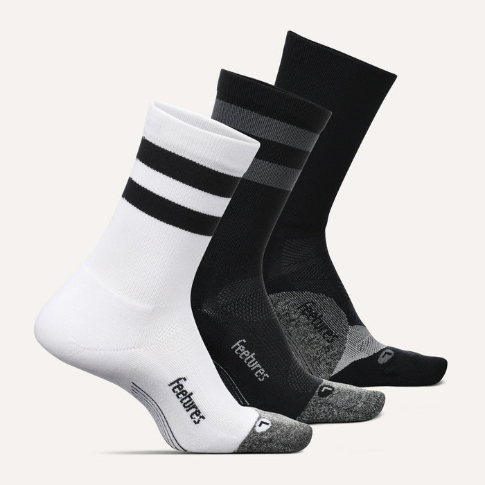 White Black Stripe Mix / MEDIUM
