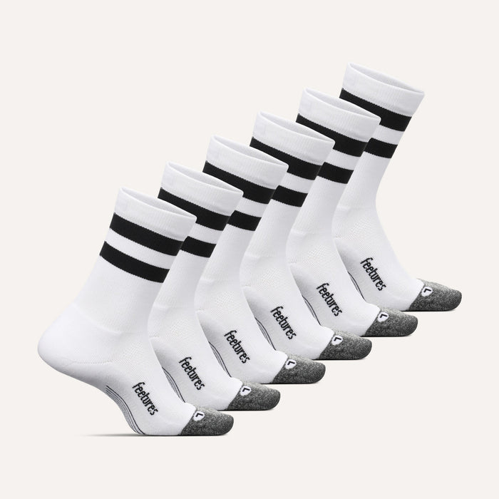 White High Top Stripe Mix / MEDIUM