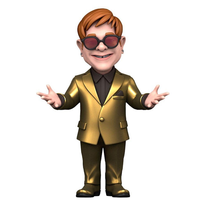 Elton John Minix 5 Inch Collectible Figurine - Elton John (Gold Suit)