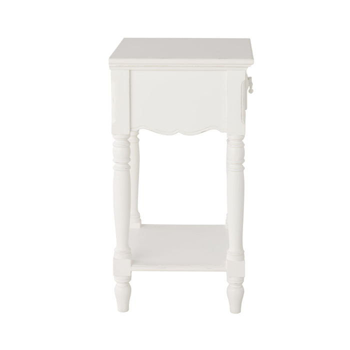 Emilie 1 Drawer Bedside Table