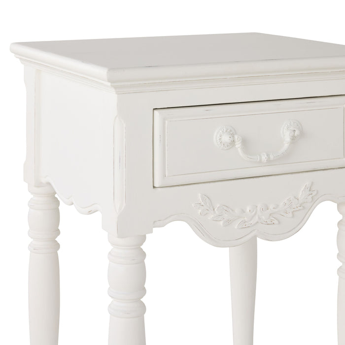 Emilie 1 Drawer Bedside Table