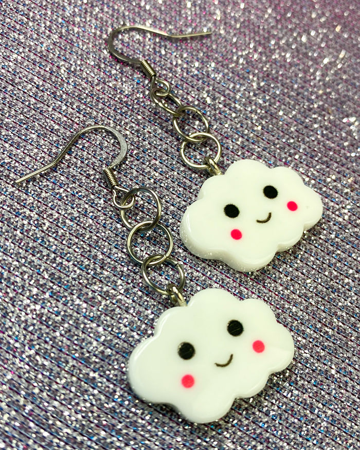 Face Cloud Earrings