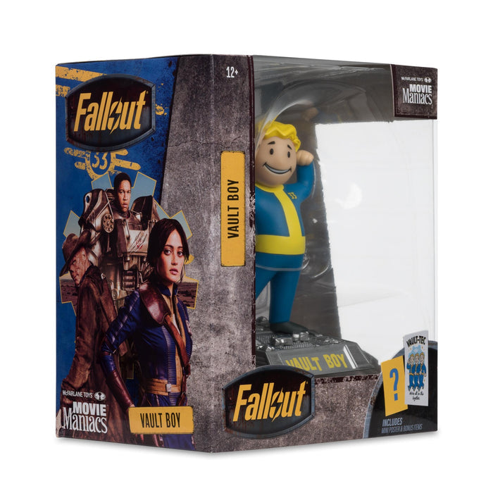Fallout (Amazon Show) Movie Maniacs 6 Inch Posed Figure - Vault Boy (Version 1)