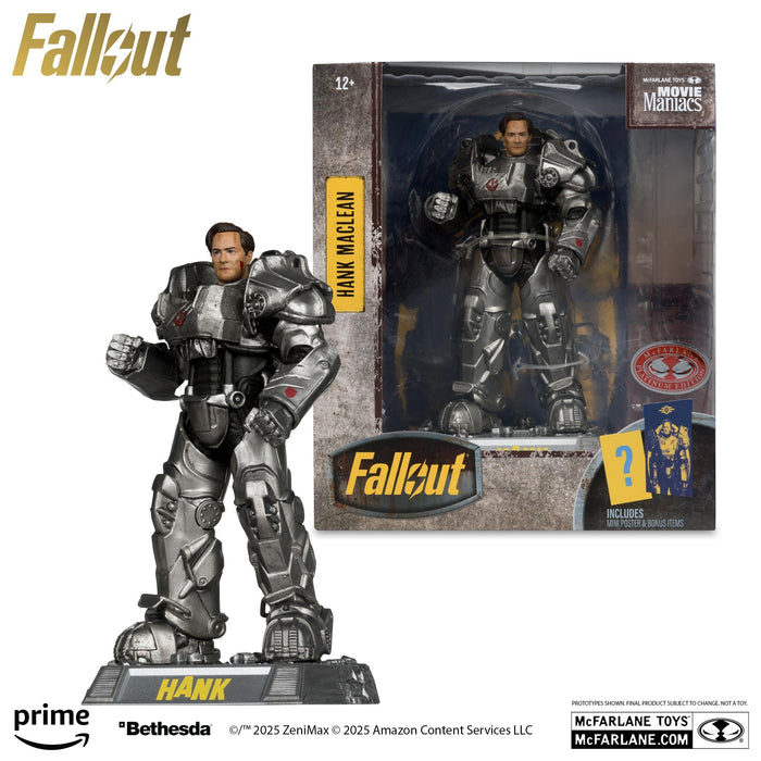Fallout (Amazon Show) Movie Maniacs 6 Inch Posed Figure Wave 3 - Hank MacLean