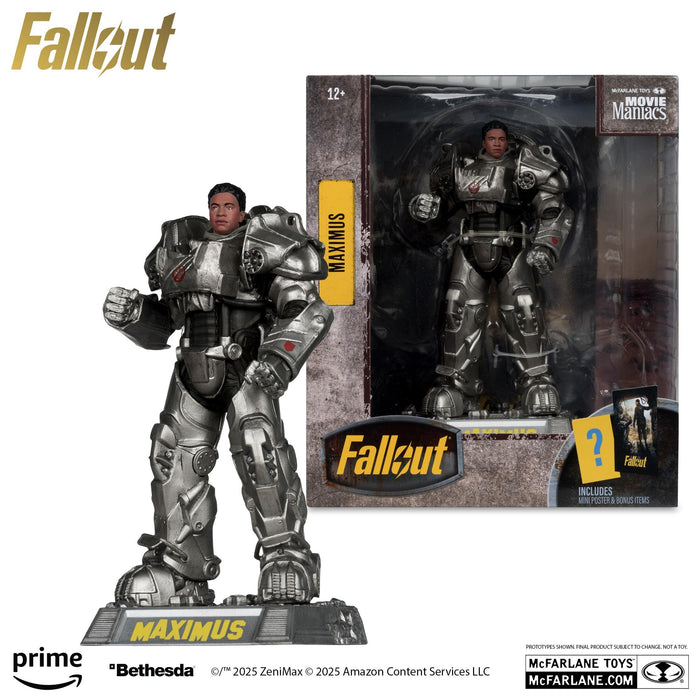 Fallout (Amazon Show) Movie Maniacs 6 Inch Posed Figure Wave 3 - Maximus