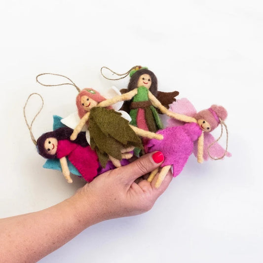 FELT FAIRY ORNAMENT