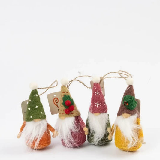 FELT GNOME ORNAMENT