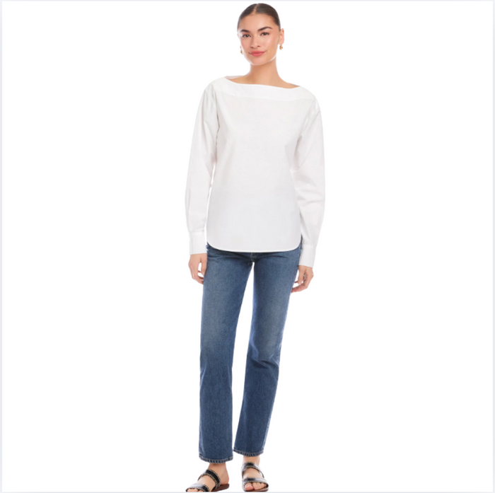 Fifteen Twenty Elyse Boatneck Top