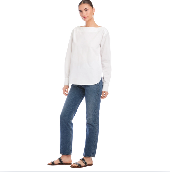 Fifteen Twenty Elyse Boatneck Top