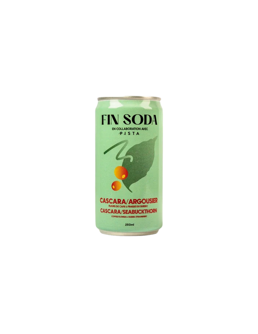 FIN SODA - CASCARA SEABUCKTHORN AND STRAWBERRY