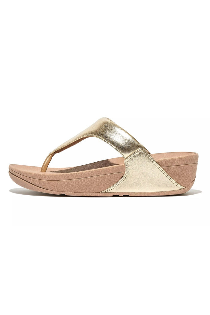 Fitflop Lulu Leather Toe - Post Platino - Dotique