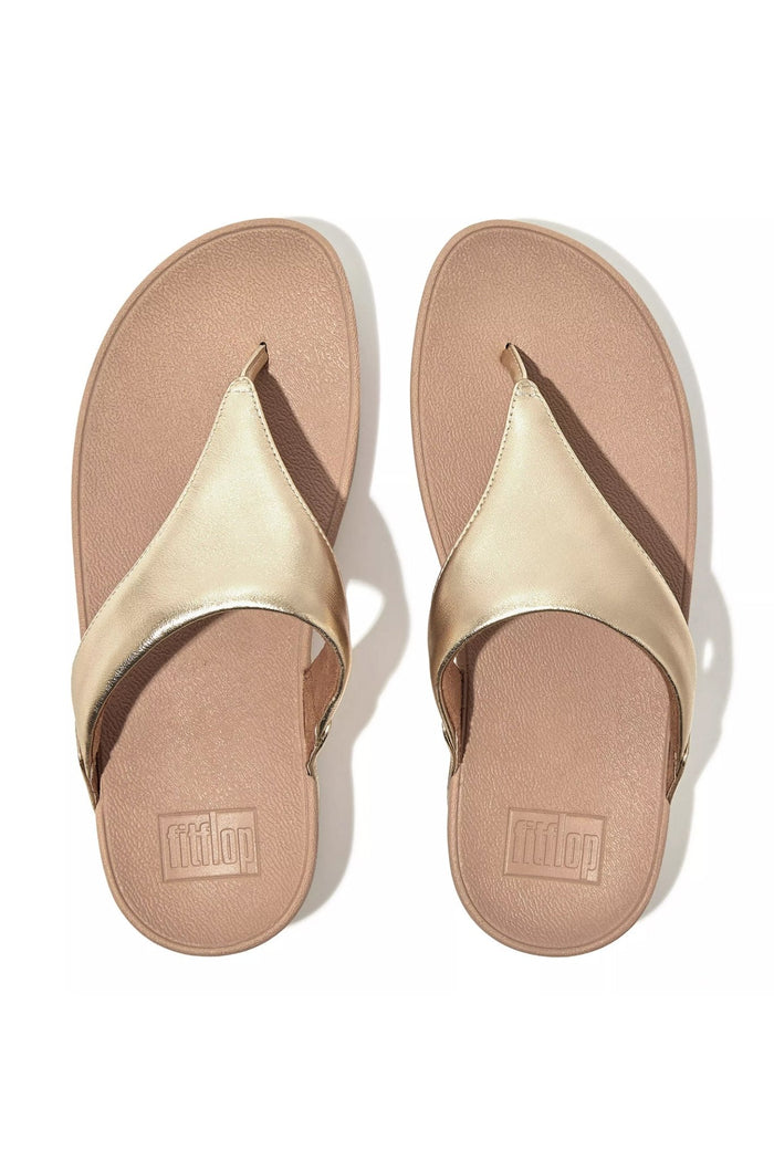 Fitflop Lulu Leather Toe - Post Platino - Dotique