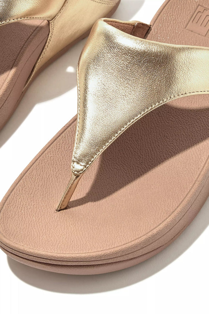 Fitflop Lulu Leather Toe - Post Platino - Dotique