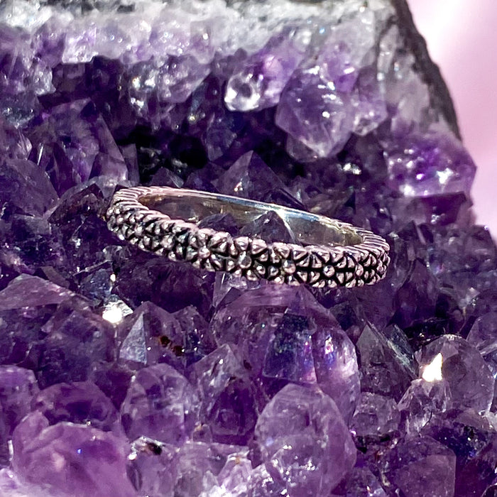 Flower 925 Sterling Silver Ring