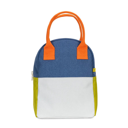 FLUF ZIPPER LUNCH-TWO TONE CITRUS