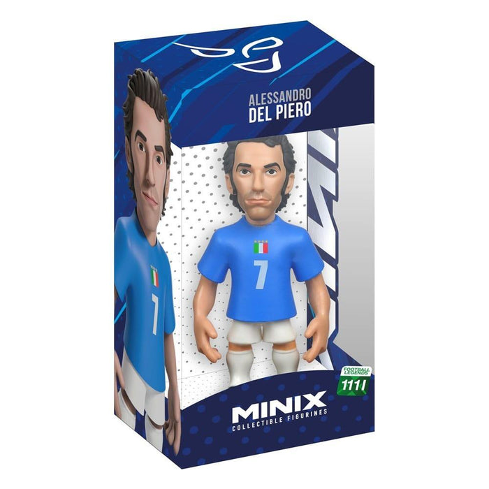 Football Legends Minix 5 Inch Collectible Figurine - Alessandro Del Piero (Italy)