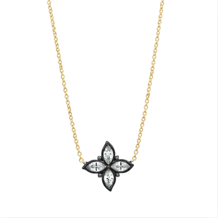 Freida Rothman Bloom Petal Pendant Necklace