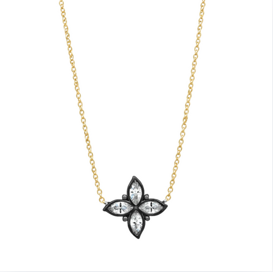 Freida Rothman Bloom Petal Pendant Necklace