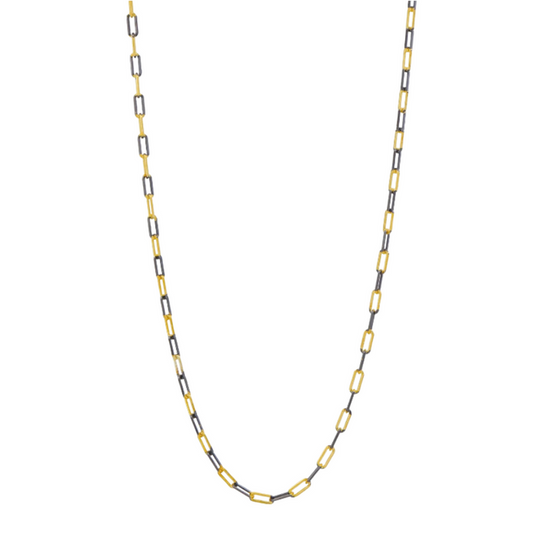Freida Rothman Signature Grit Chain Link Necklace