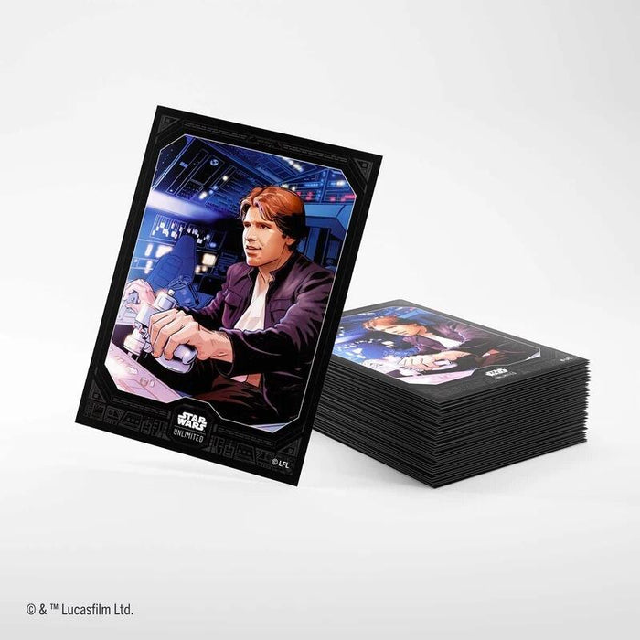 Gamegenic Star Wars: Unlimited Trading Card Game Art Sleeves - Han Solo