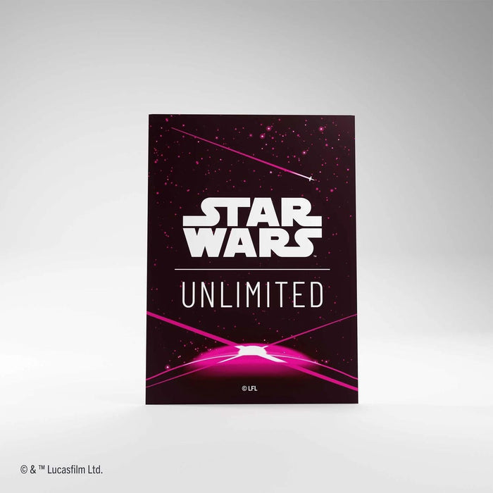 Gamegenic Star Wars: Unlimited Trading Card Game Art Sleeves - Magenta