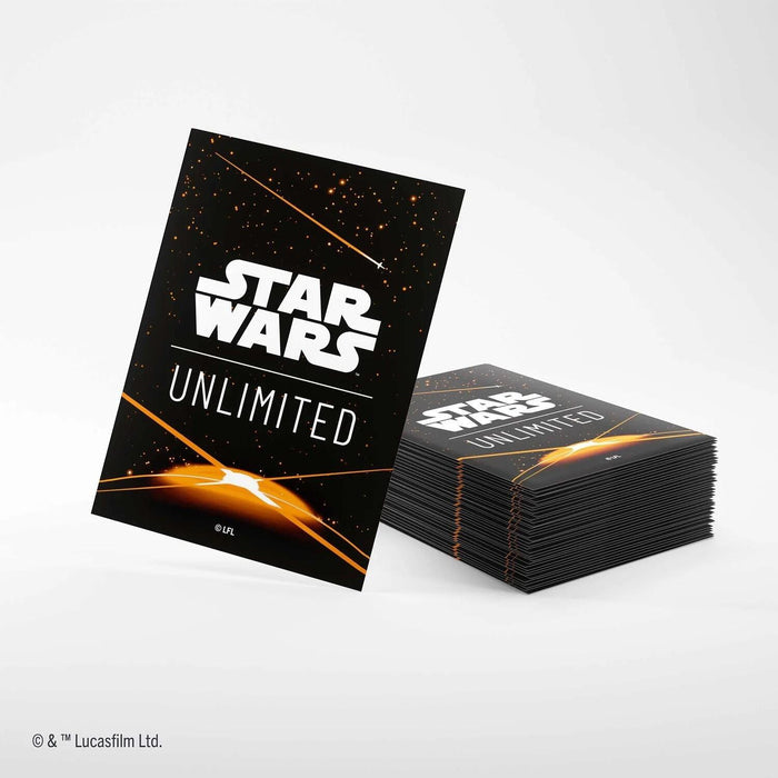 Gamegenic Star Wars: Unlimited Trading Card Game Art Sleeves - Orange
