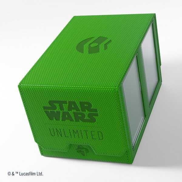 Gamegenic Star Wars: Unlimited Trading Card Game Double Deck Pod - Green