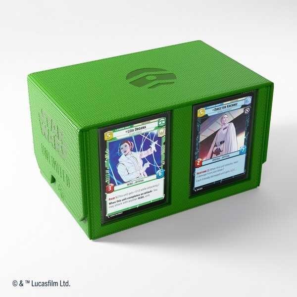 Gamegenic Star Wars: Unlimited Trading Card Game Double Deck Pod - Green