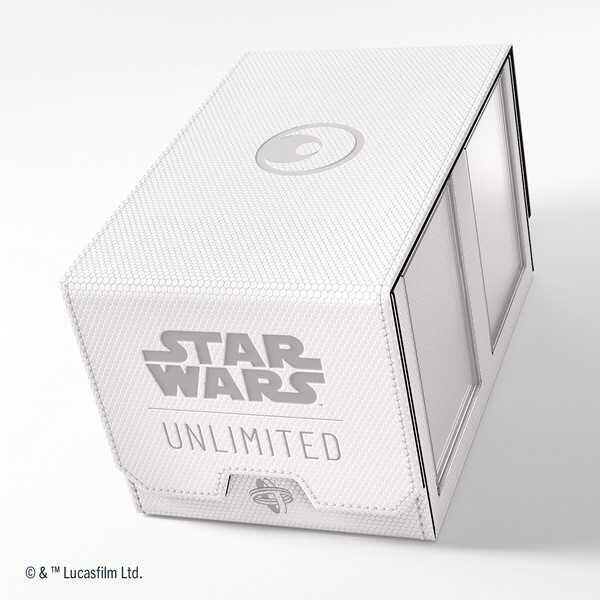 Gamegenic Star Wars: Unlimited Trading Card Game Double Deck Pod - White/Black