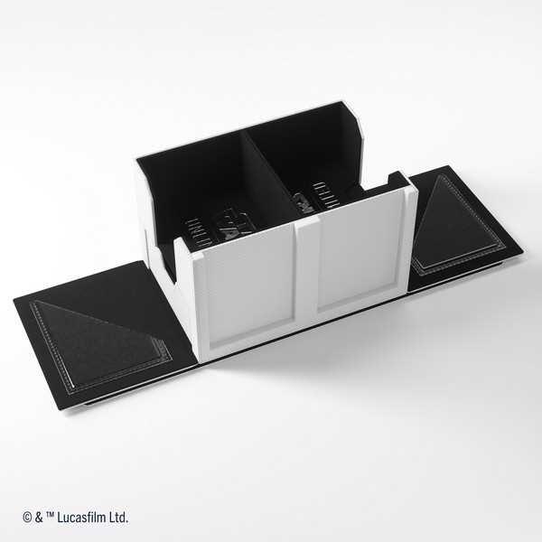 Gamegenic Star Wars: Unlimited Trading Card Game Double Deck Pod - White/Black