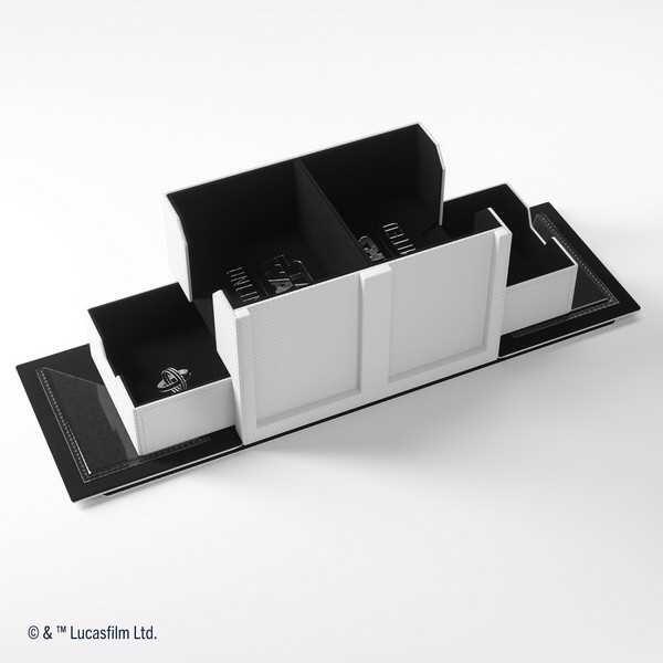 Gamegenic Star Wars: Unlimited Trading Card Game Double Deck Pod - White/Black