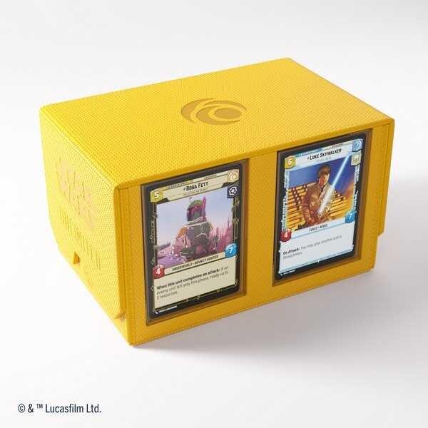 Gamegenic Star Wars: Unlimited Trading Card Game Double Deck Pod - Yellow