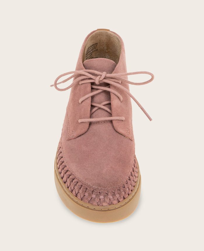 GENTLE SOULS - Cacti Suede Braid Detail Sneaker Bootie