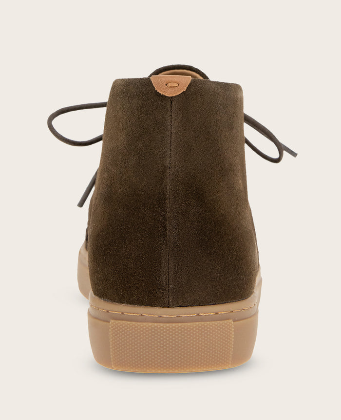 GENTLE SOULS - Cacti Suede Braid Detail Sneaker Bootie