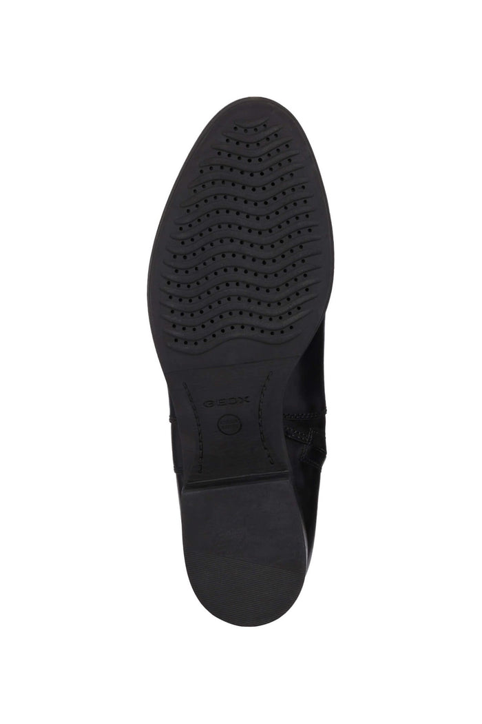 Geox D94GIG Felicity Black Ankle Dealer Boot - Dotique