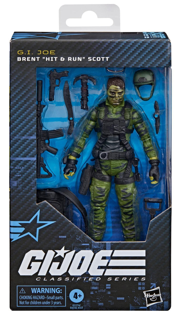 G.I. Joe Classified Series Action Figure - Brent "Hit & Run" Scott
