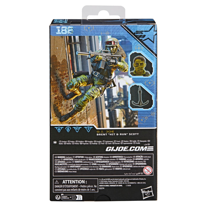 G.I. Joe Classified Series Action Figure - Brent "Hit & Run" Scott