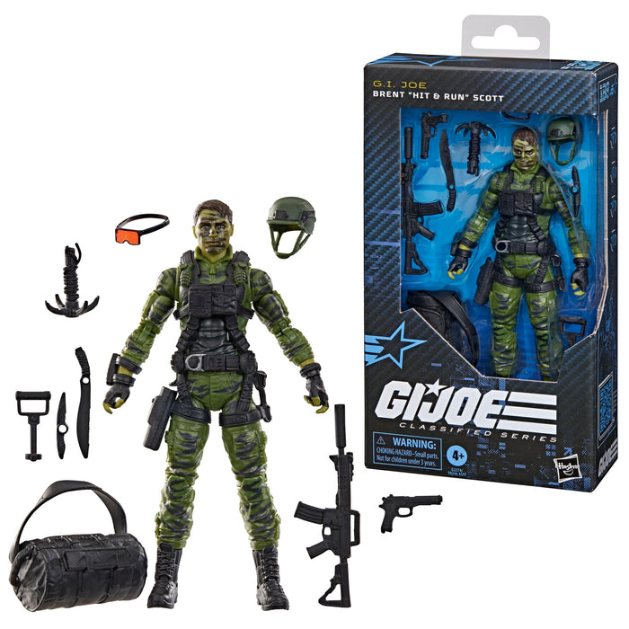 G.I. Joe Classified Series Action Figure - Brent "Hit & Run" Scott