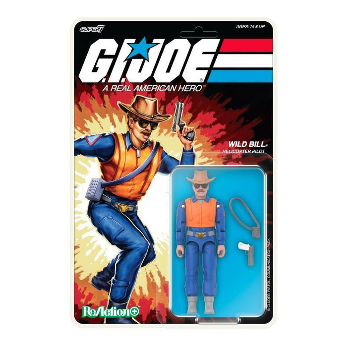 G.I. Joe ReAction+ Action figure Wave 3 -Wild Bill (Cartoon Version)